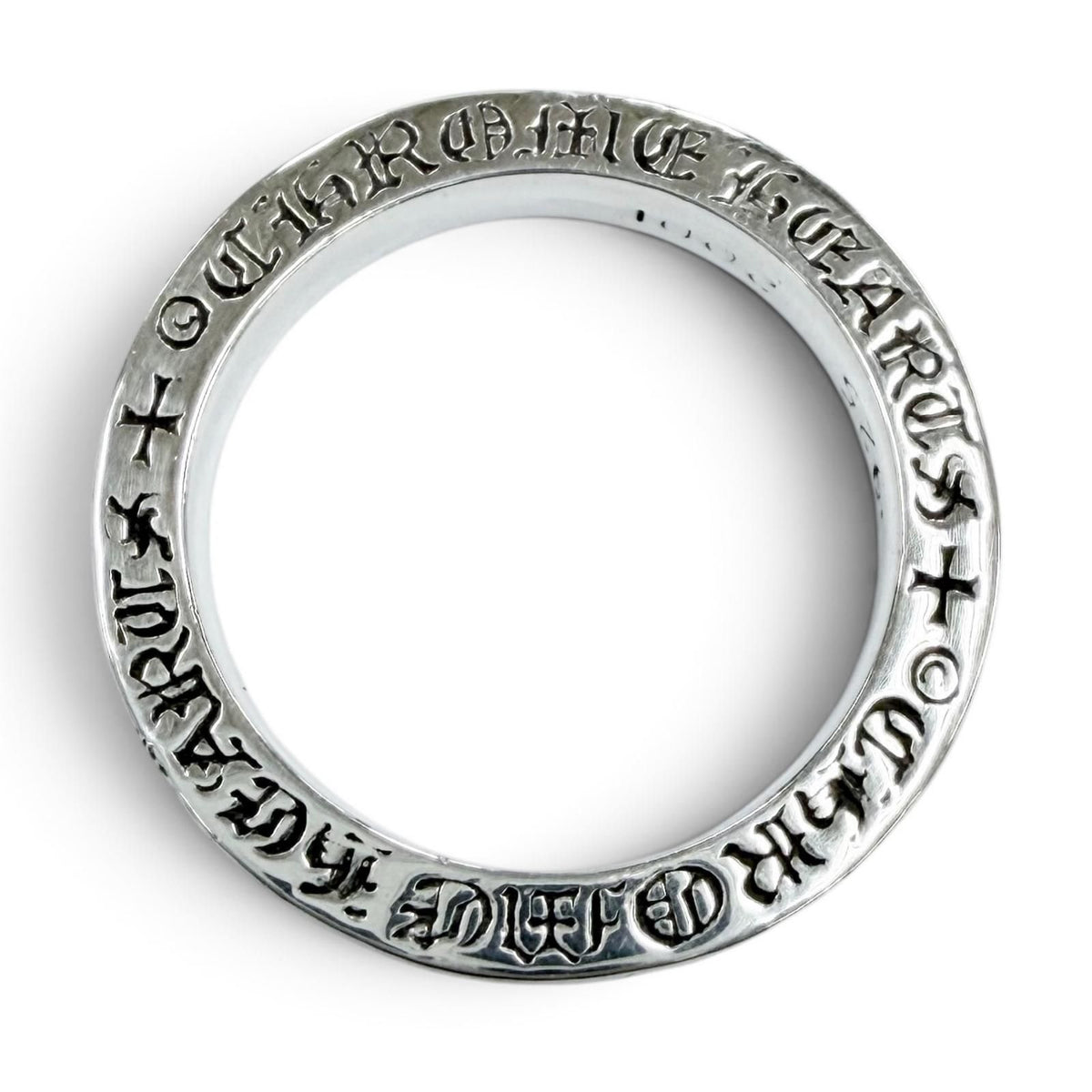 Chrome Hearts Spacer Fck You 925 Nyc Limited Ring Silver — view 6