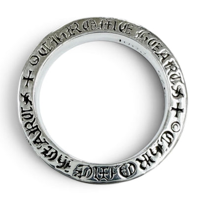 Chrome Hearts Spacer Fck You 925 Nyc Limited Ring Silver — view 6