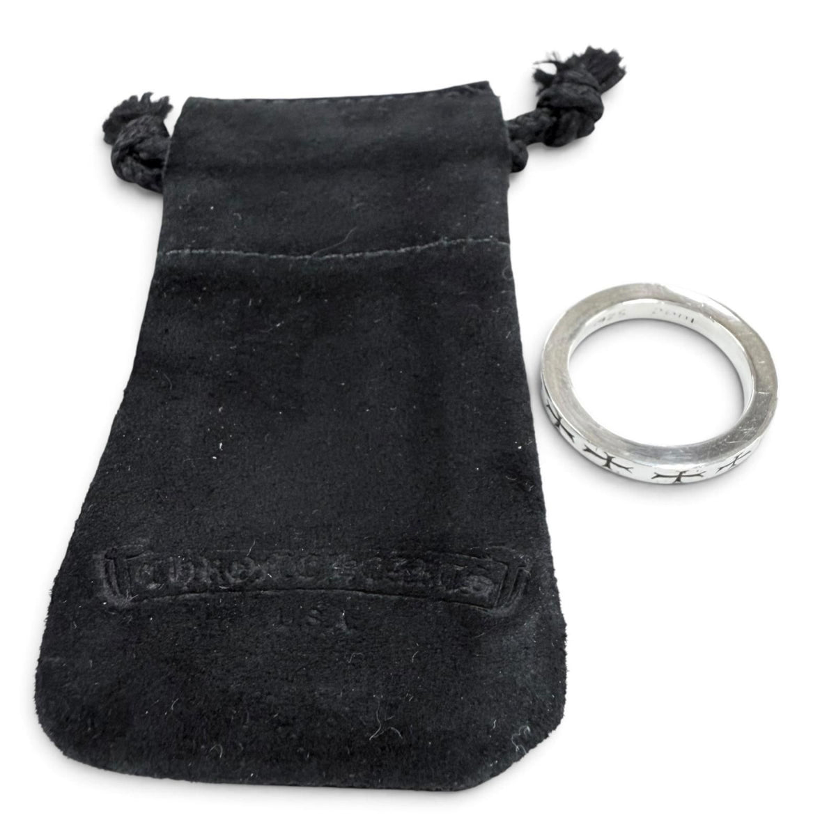 Chrome Hearts Spacer Fck You 925 Nyc Limited Ring Silver — view 2
