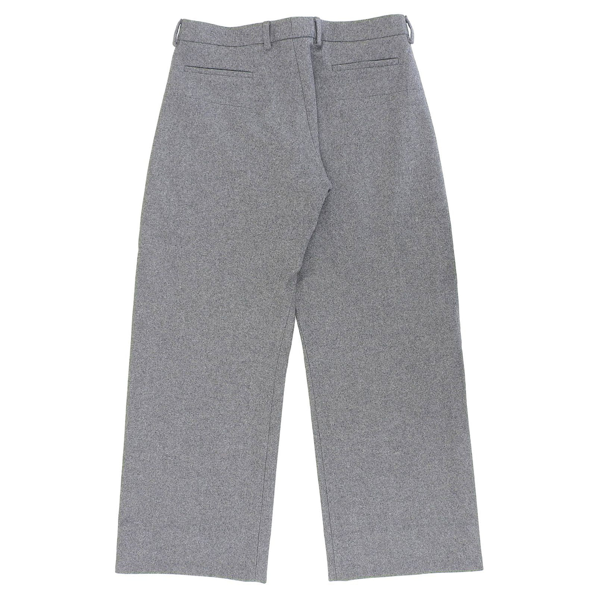 Dior Homme Hedi Slimane Era Wool Cashmere Blend Wide Pants Gray 48 — view 2