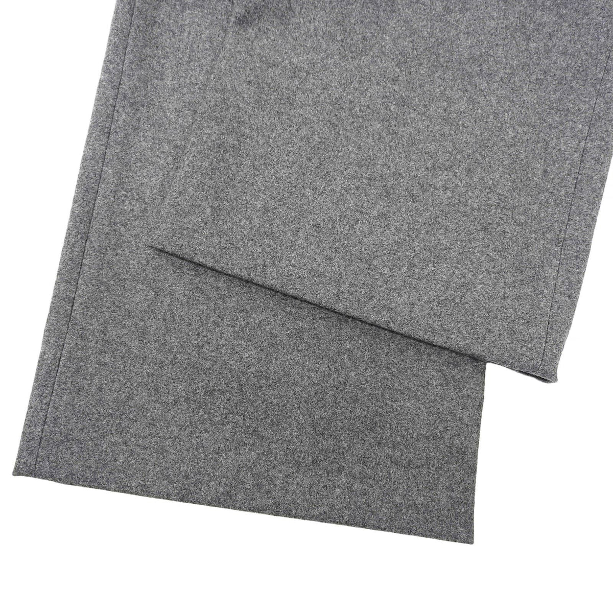 Dior Homme Hedi Slimane Era Wool Cashmere Blend Wide Pants Gray 48 — view 4