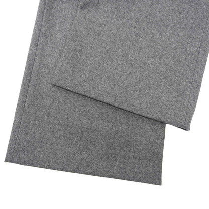 Dior Homme Hedi Slimane Era Wool Cashmere Blend Wide Pants Gray 48 — view 4