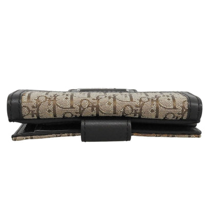 Dior Street Chic Trotter Canvas Leather Bifold Wallet — view 5