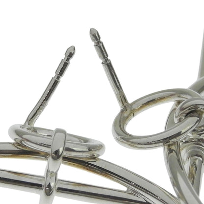 Hermes Loop MM Earrings Silver — view 5
