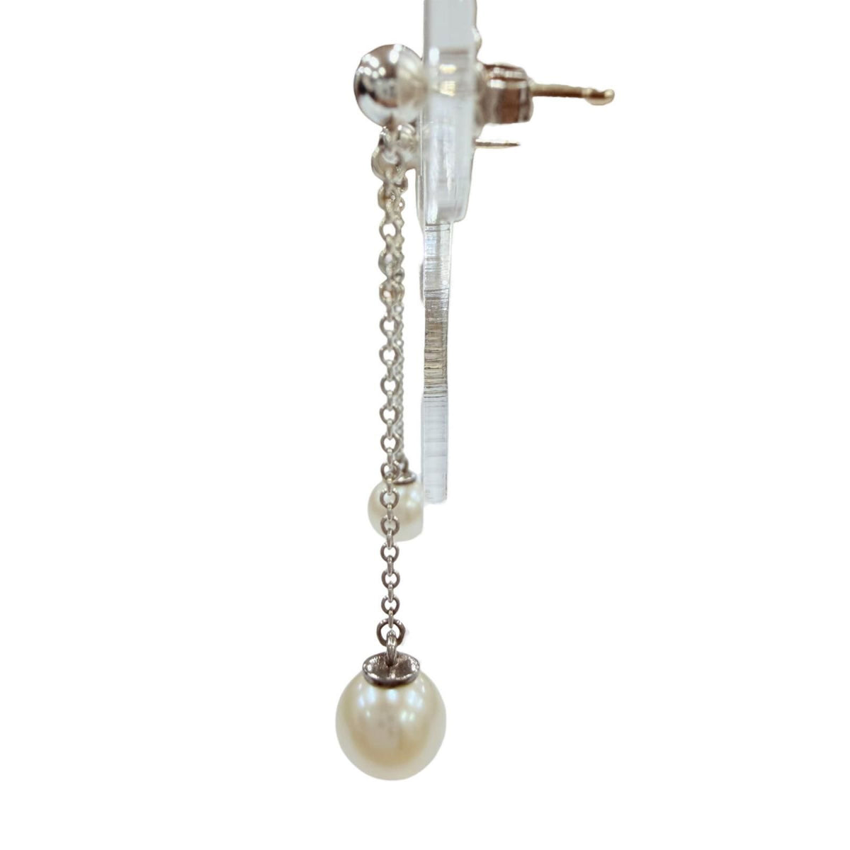 Tiffany & Co Ziegfeld Collection Earrings Pearl Silver — view 3