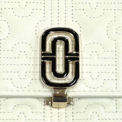 Bvlgari Parentesi Leather Bifold Wallet Compact White Gold — view 8