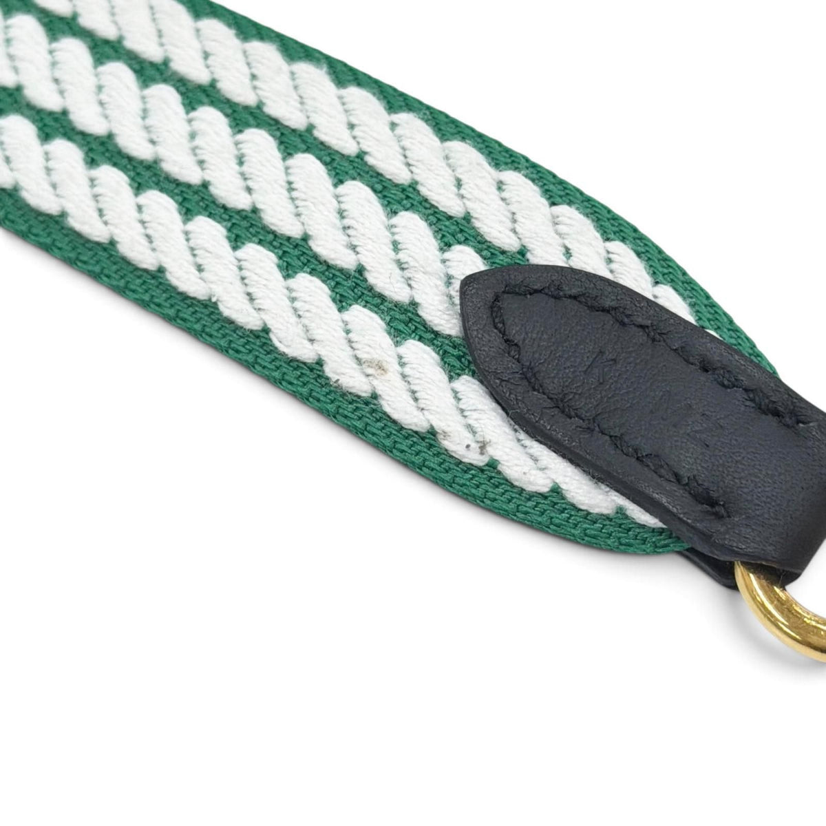 Hermes Canvas Leather Gold Bandouliere Sangle Cordage 25 Shoulder Strap — view 7