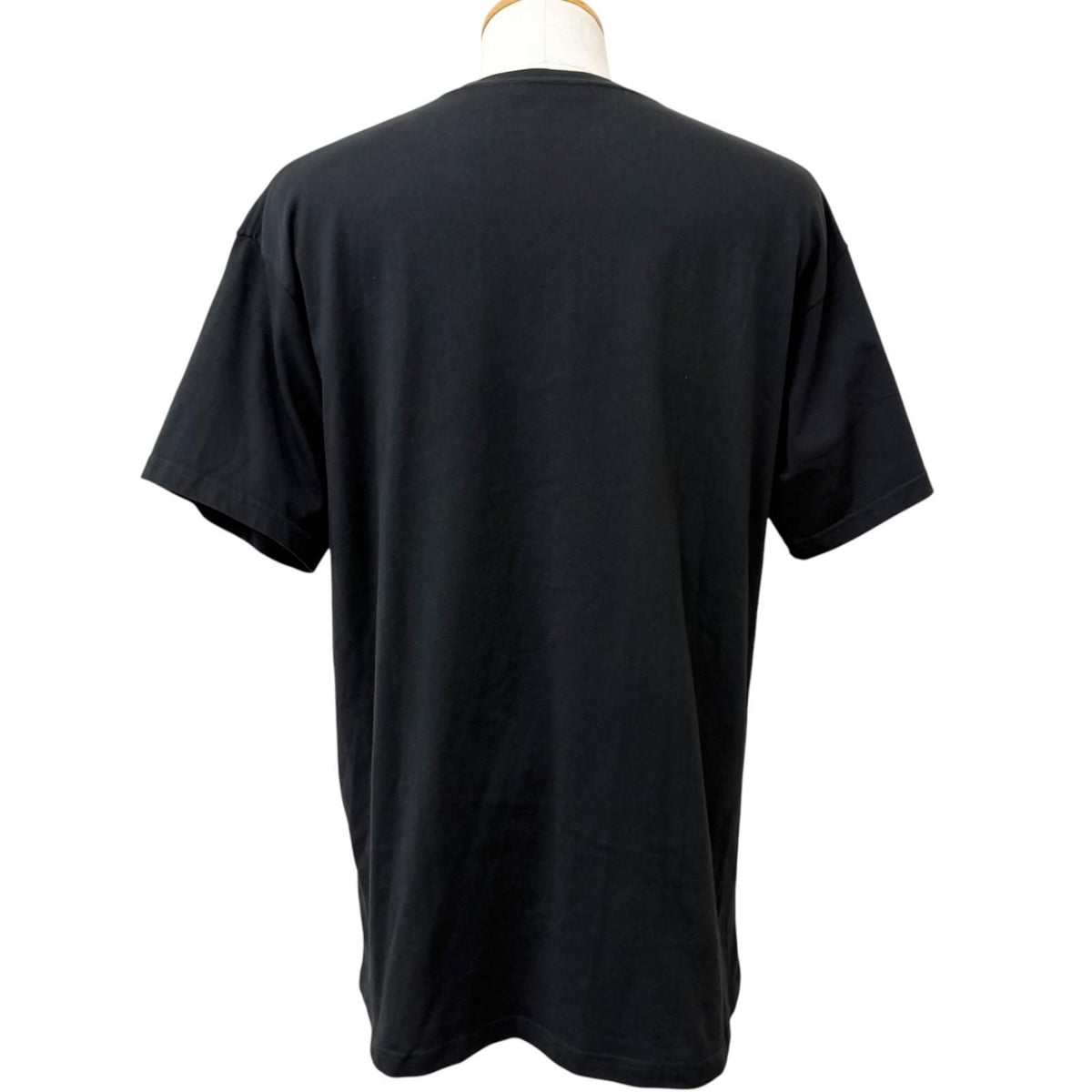Balenciaga Cotton 100% BB Logo Print Short Sleeve T-Shirt Black XS — view 4