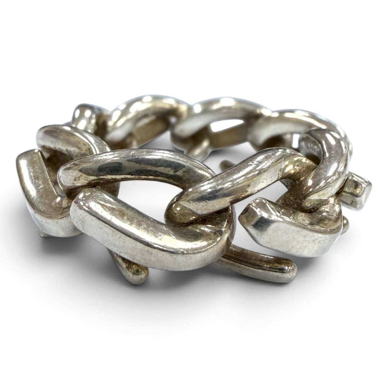 Tiffany & Co Forge Link Ring Silver — view 3