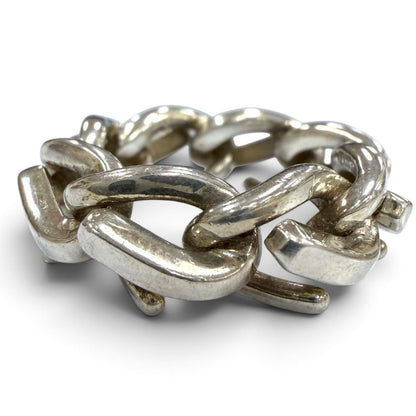 Tiffany & Co Forge Link Ring Silver — view 3