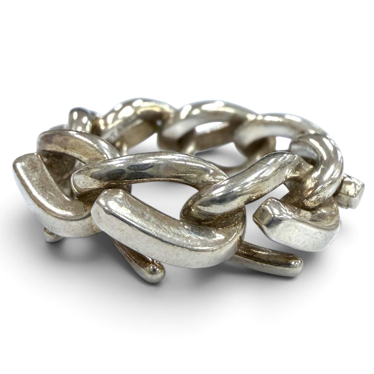 Tiffany & Co Forge Link Ring Silver — view 5
