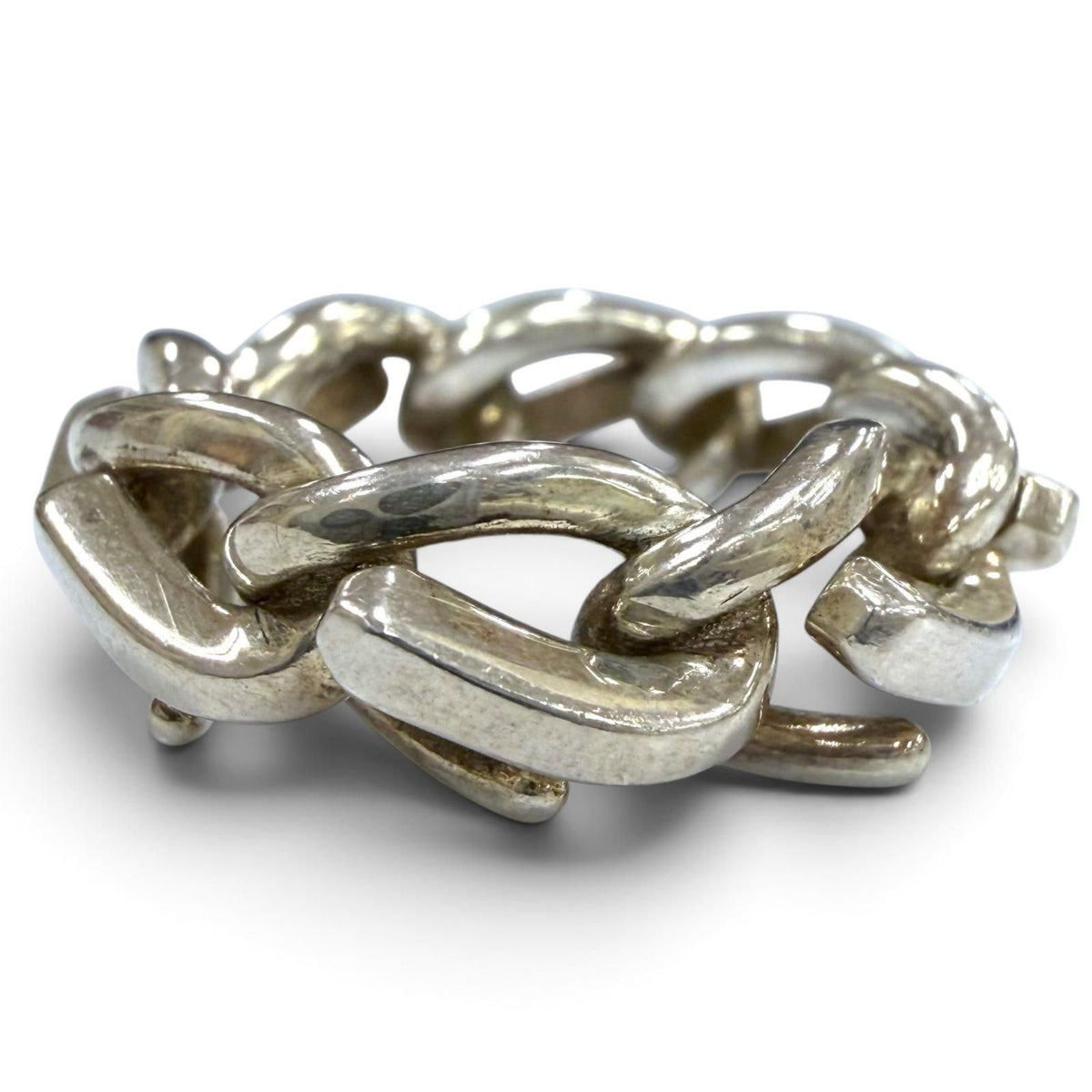 Tiffany & Co Forge Link Ring Silver — view 4