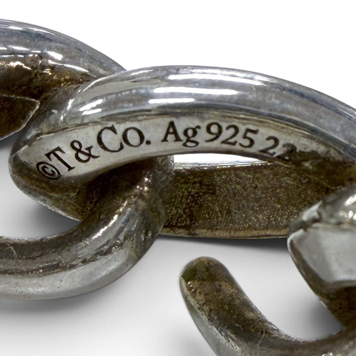Tiffany & Co Forge Link Ring Silver — view 6