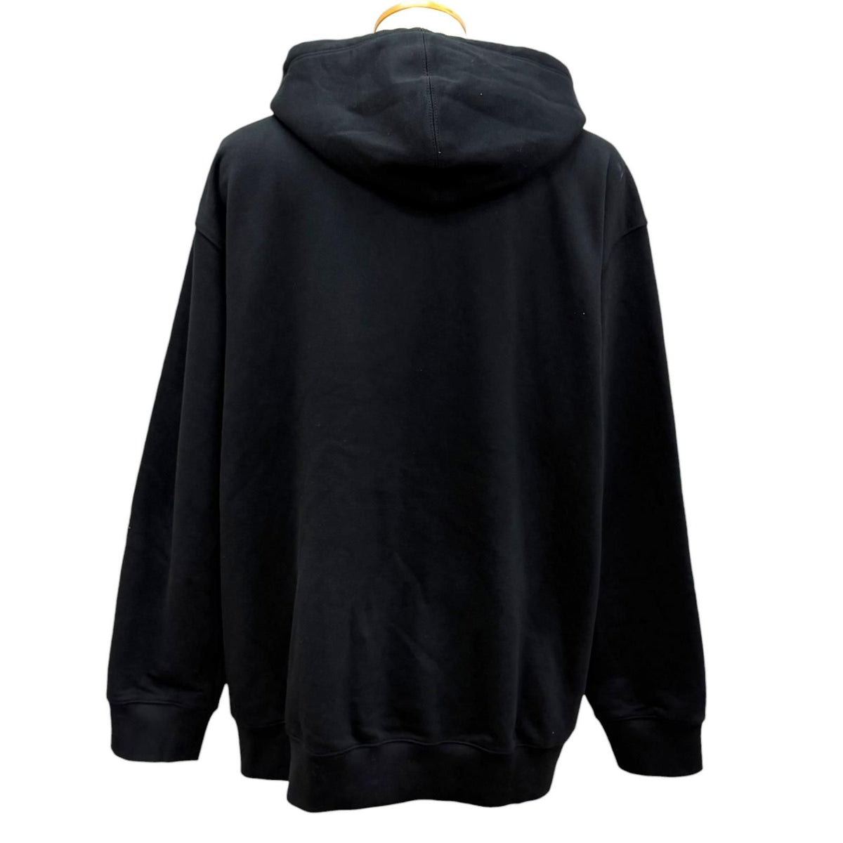 Prada Re-Nylon Triangle Logo Pullover Hoodie Black XL — view 4