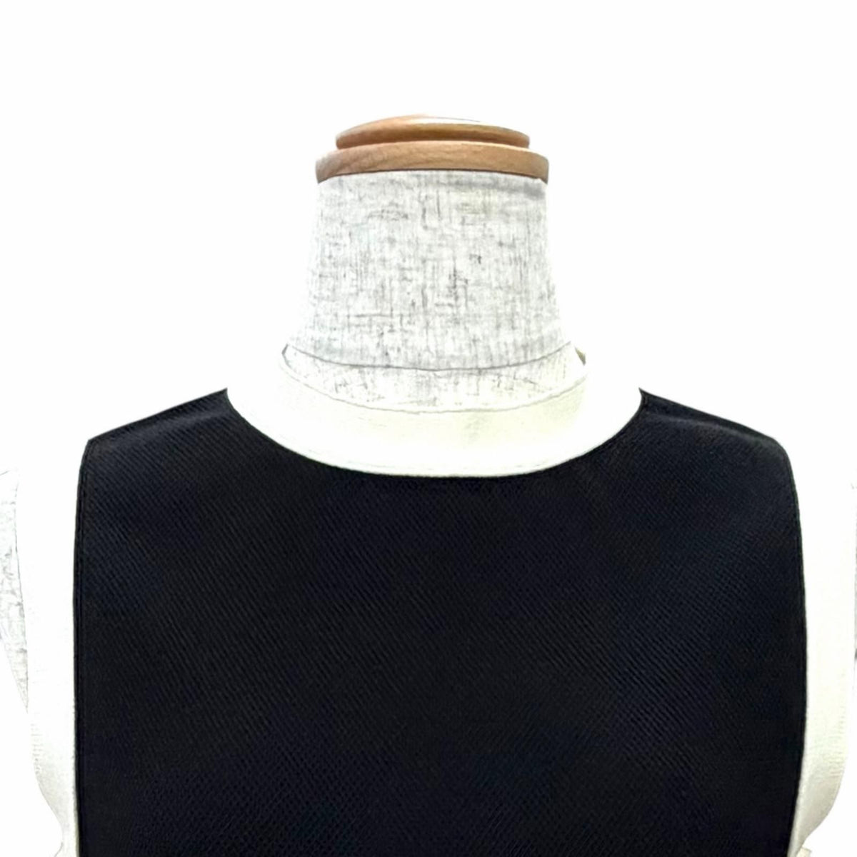 Dior Short Straight Dress Sleeveless Bicolor 38 — view 2