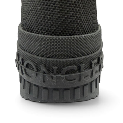Moncler Genius 4 Hyke Desertyx Logo Design Zip UP Short Boots Black — view 8
