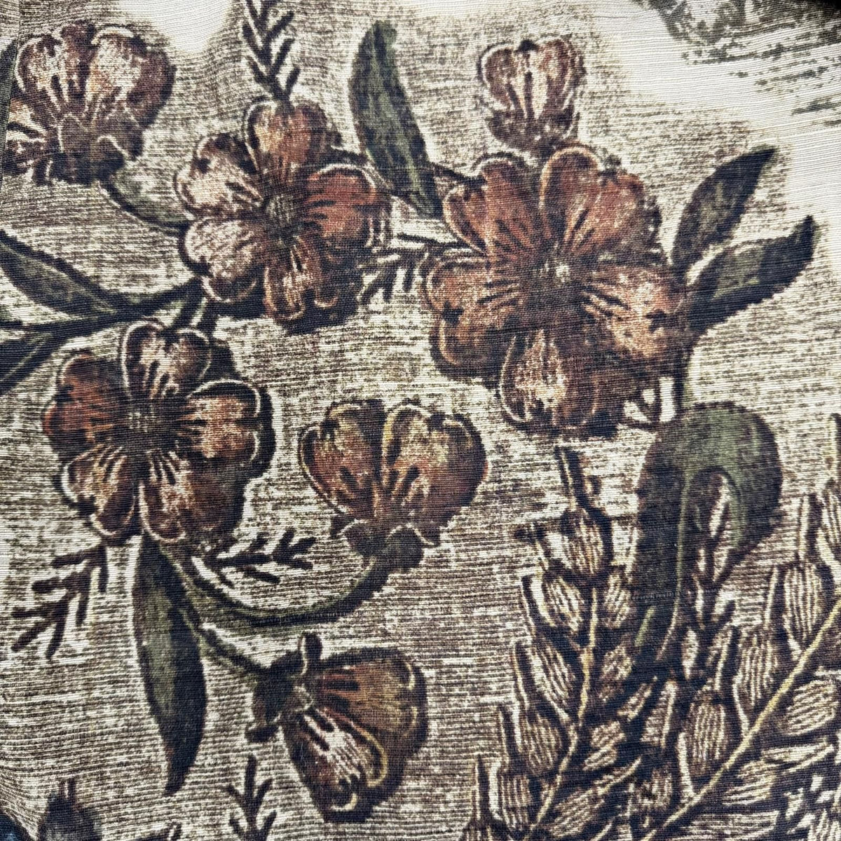 Dior Silk 100% Floral All Over Print Design Reversible Kimono Coat 40 — view 6