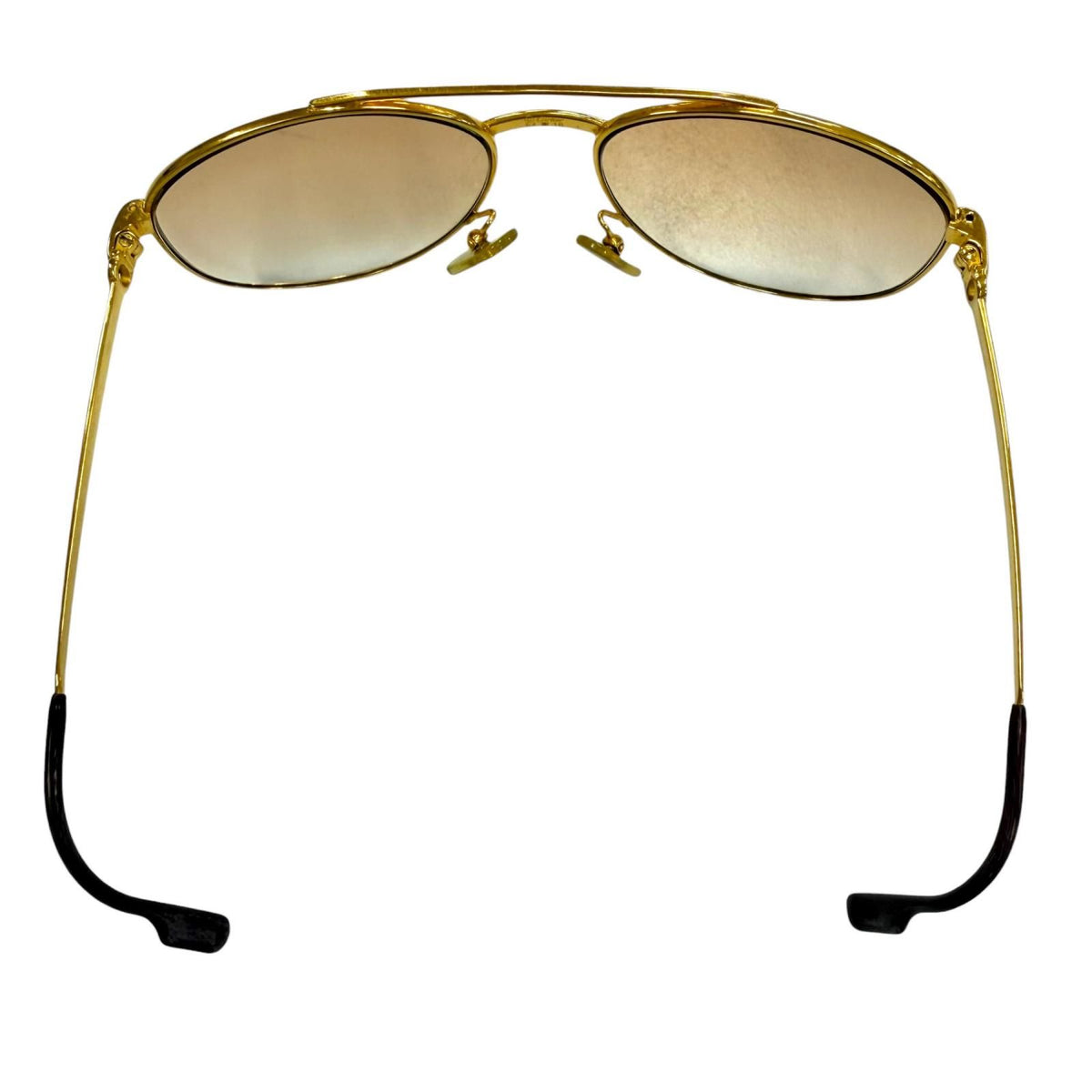 Cartier Vintage Trinity Two Bridge Teardrop Gradient Eyewear Sunglasses 54 16 — view 5