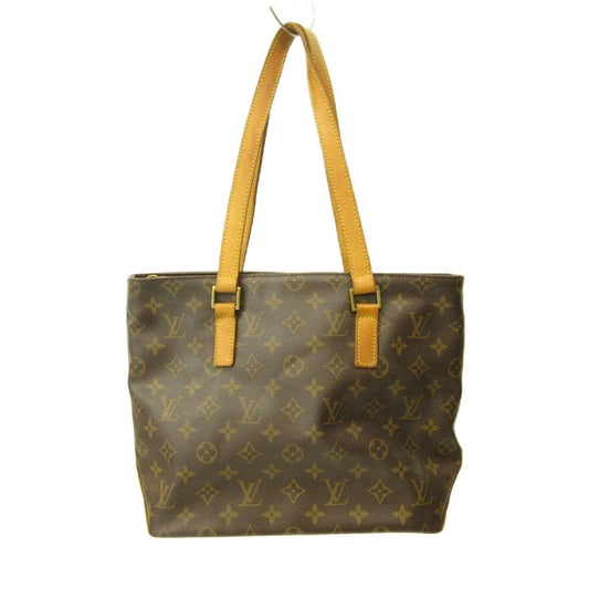 Louis Vuitton Monogram Cabas Piano Tote Bag All Over Print Leather Brown