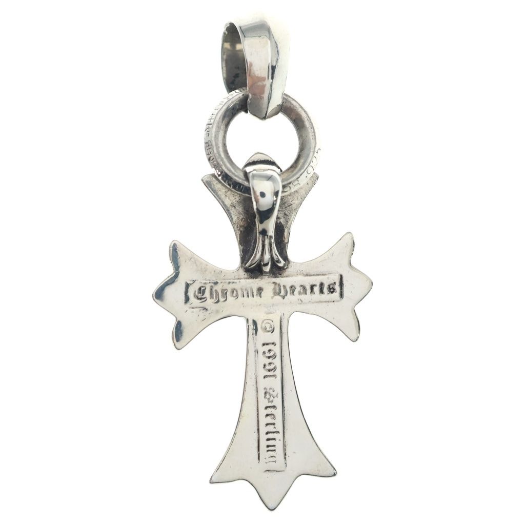 Chrome Hearts CH Bale Small CH Cross Pendant Silver — view 2
