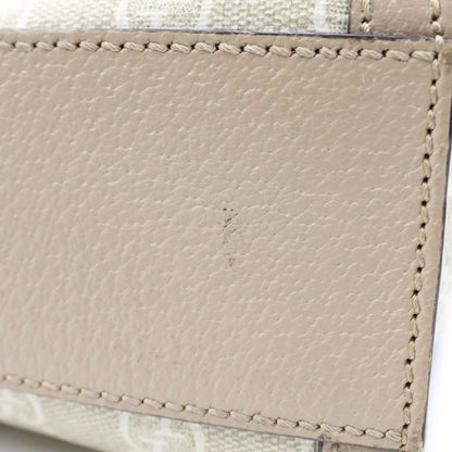 Gucci Ophidia GG Supreme Small 2-Way Shoulder Bag Beige White Leather Gold — view 6
