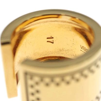 Versace Logo Ring Plated Gold — view 5