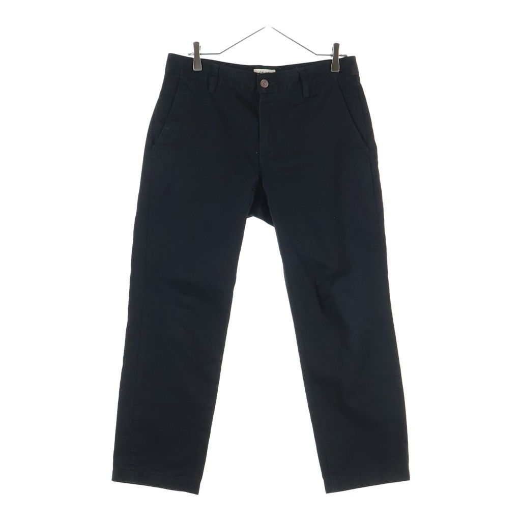 Celine Chino Cotton Cross Slim Pants Black