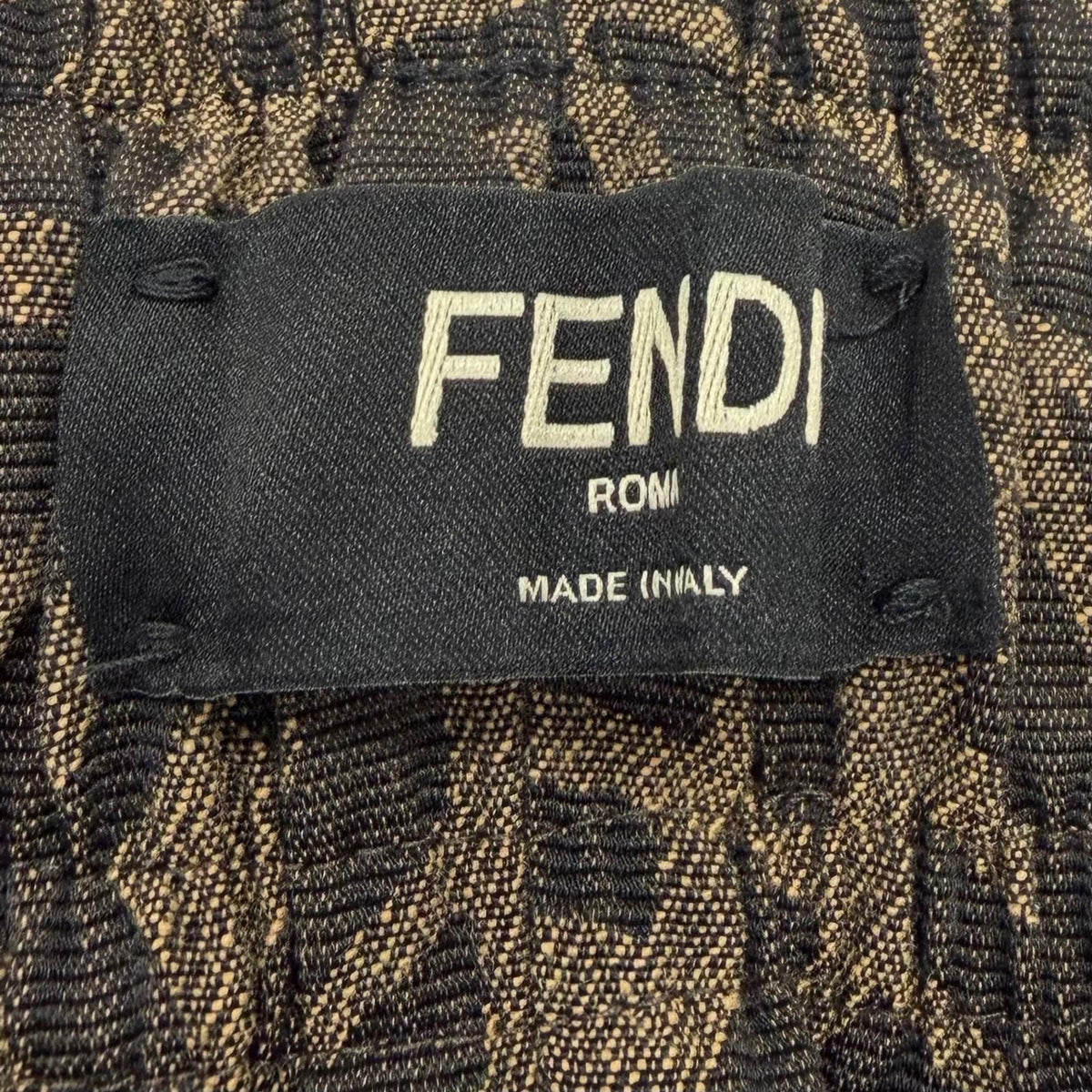 Fendi FF Vertigo Detachable 2-Way Siege Pants Brown 52 — view 7