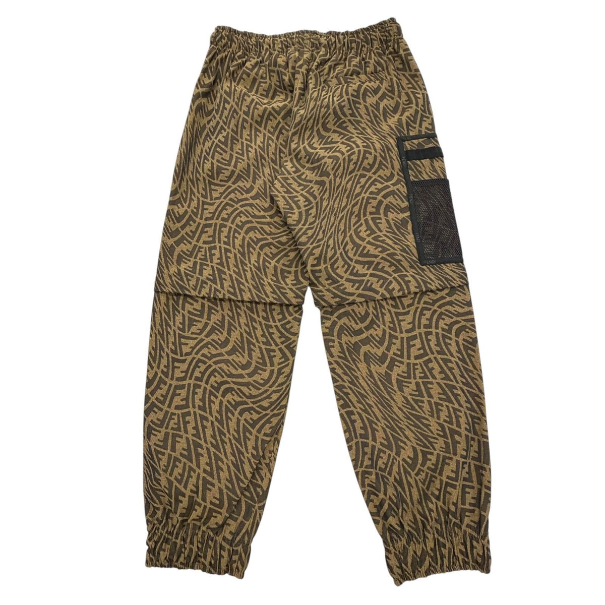 Fendi FF Vertigo Detachable 2-Way Siege Pants Brown 52 — view 3