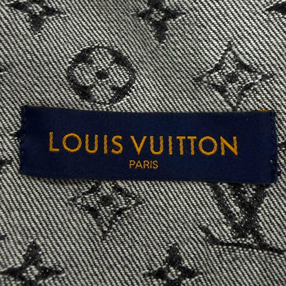 Louis Vuitton NIGO Giant Damier Waves Monogram Washed Denim Jacket Gray 48 — view 8