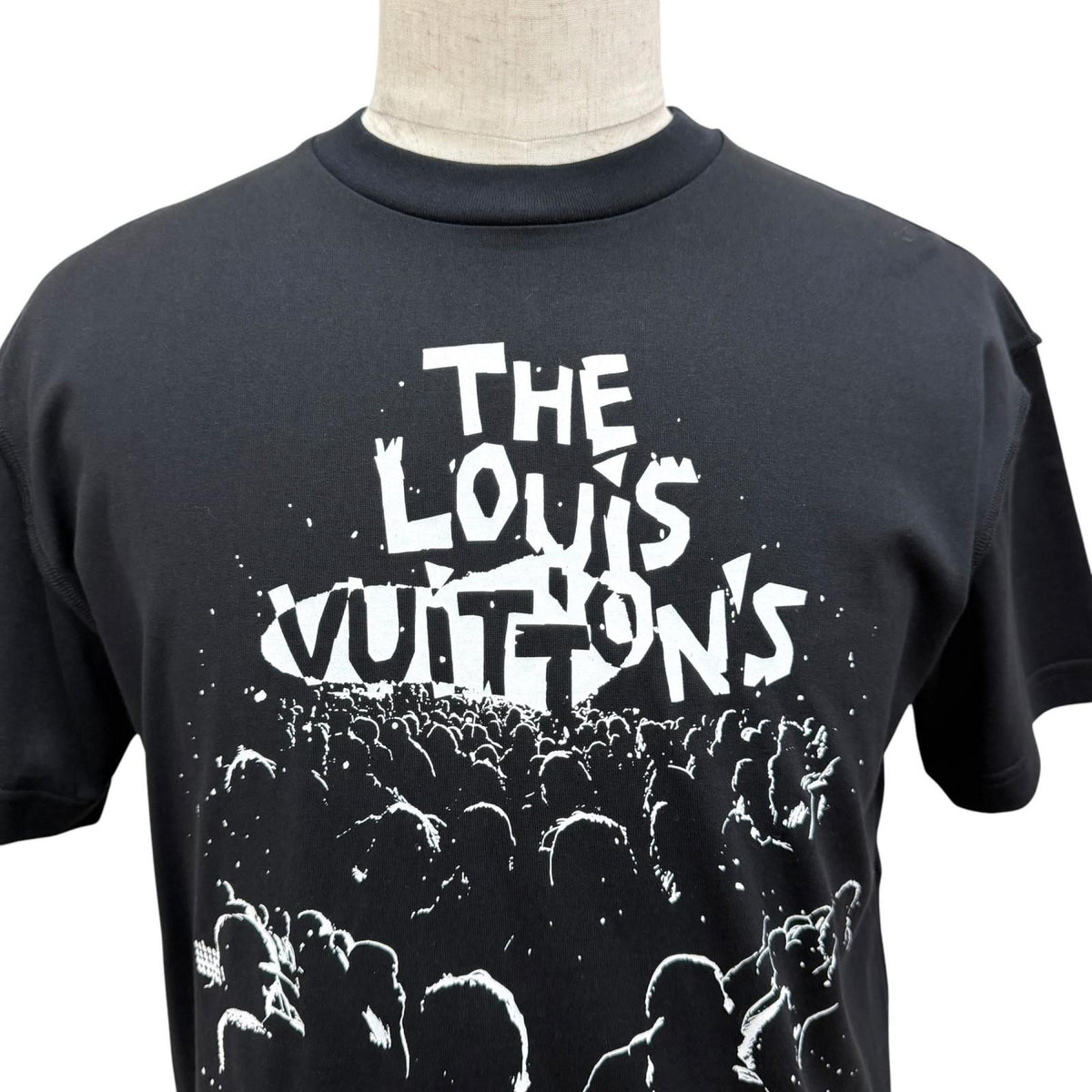 Louis Vuitton LV Concert Inside Out Short Sleeve T-Shirt Black XS — view 2