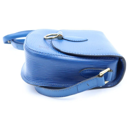 Louis Vuitton Saint-cloud Shoulder Bag Epi Leather Toledo Blue — view 3