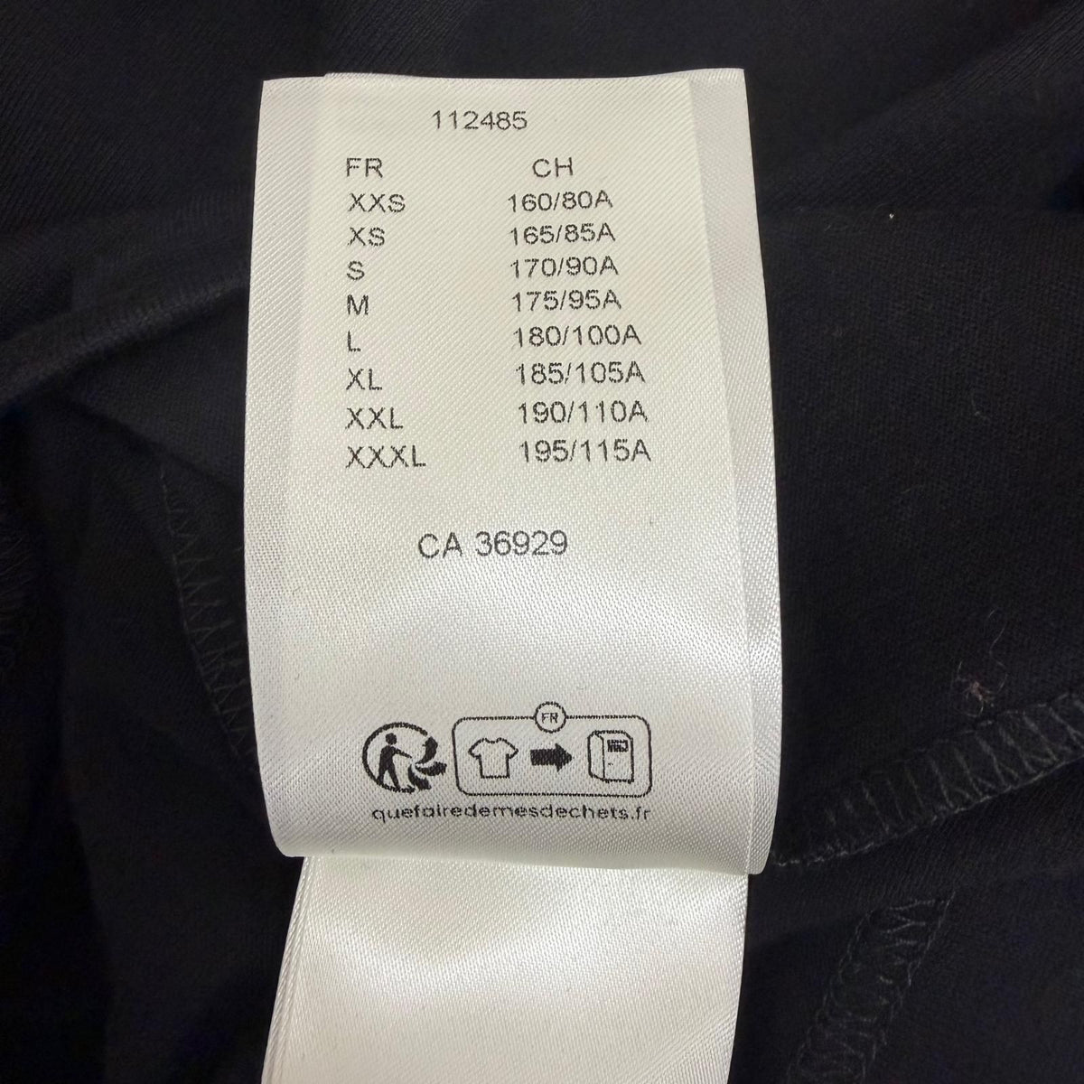 Louis Vuitton Monogram Gradient Cotton Short Sleeve T-Shirt Black XL — view 7