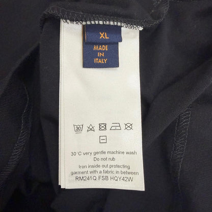 Louis Vuitton Monogram Gradient Cotton Short Sleeve T-Shirt Black XL — view 6