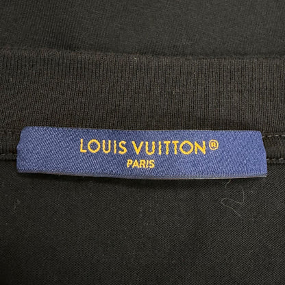 Louis Vuitton Monogram Gradient Cotton Short Sleeve T-Shirt Black XL — view 5