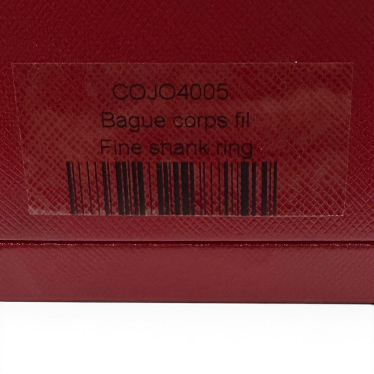 Cartier Lanieres 750 Diamond Logo Half Ring White Gold — view 7