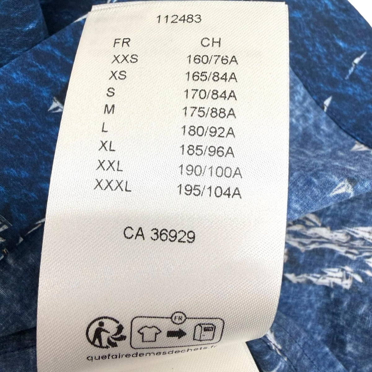 Louis Vuitton Print Monogram Short Sleeve Shirt Blue — view 8