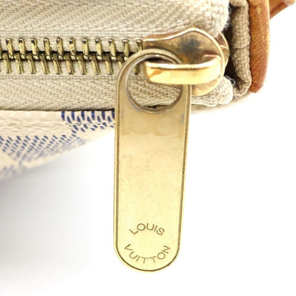 Louis Vuitton Damier Azur Totally MM Handbag Beige Leather — view 6