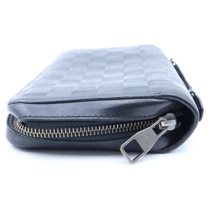 Louis Vuitton Damier Infini Zippy XL Leather Wallet Black — view 3