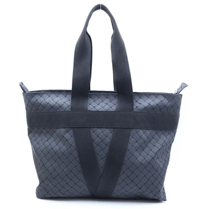 Bottega Veneta New Rubber Intrecciato Scorpito Tote Bag Black — view 2
