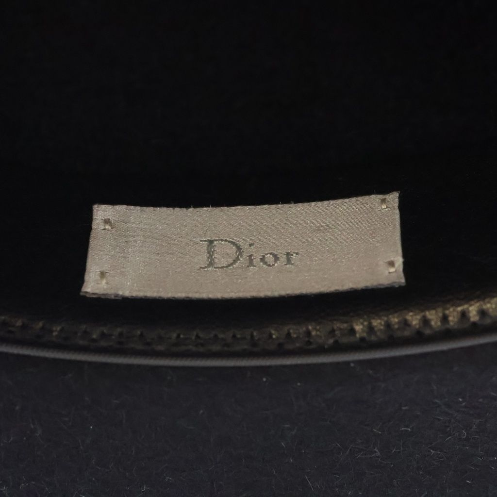 Dior Homme Kris Van Assche Era Rabbit Fur Hat Black — view 6