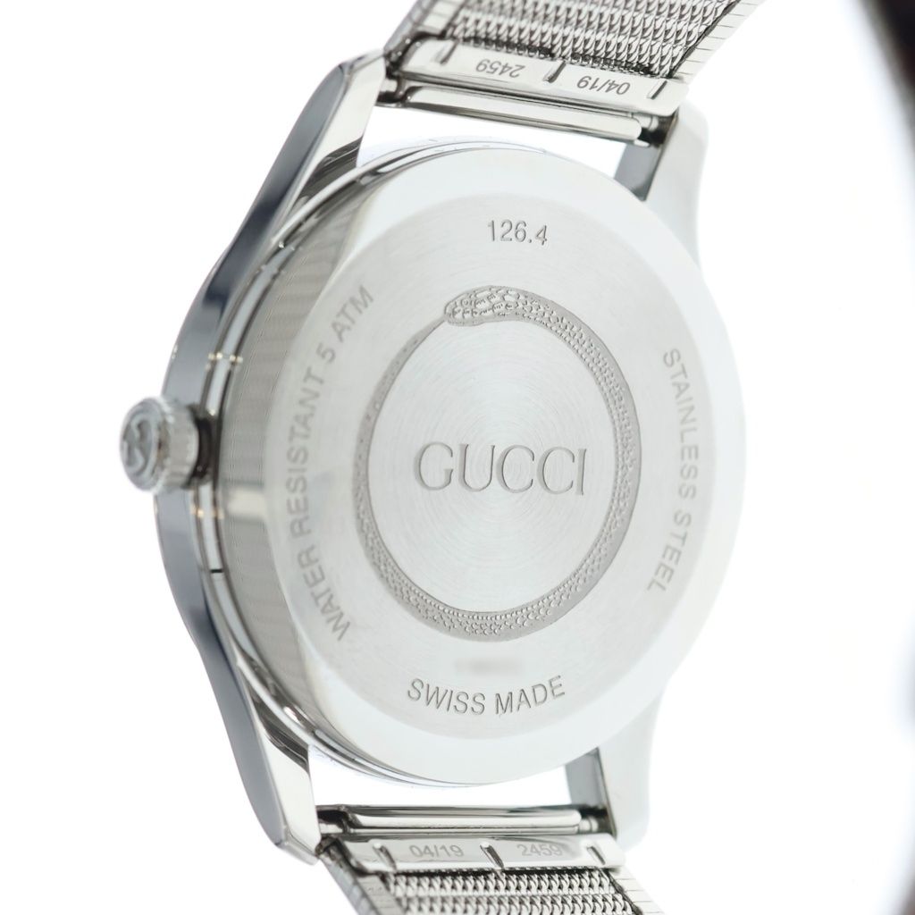 Gucci G-Timeless King Snake Quartz Watch Silver — view 4