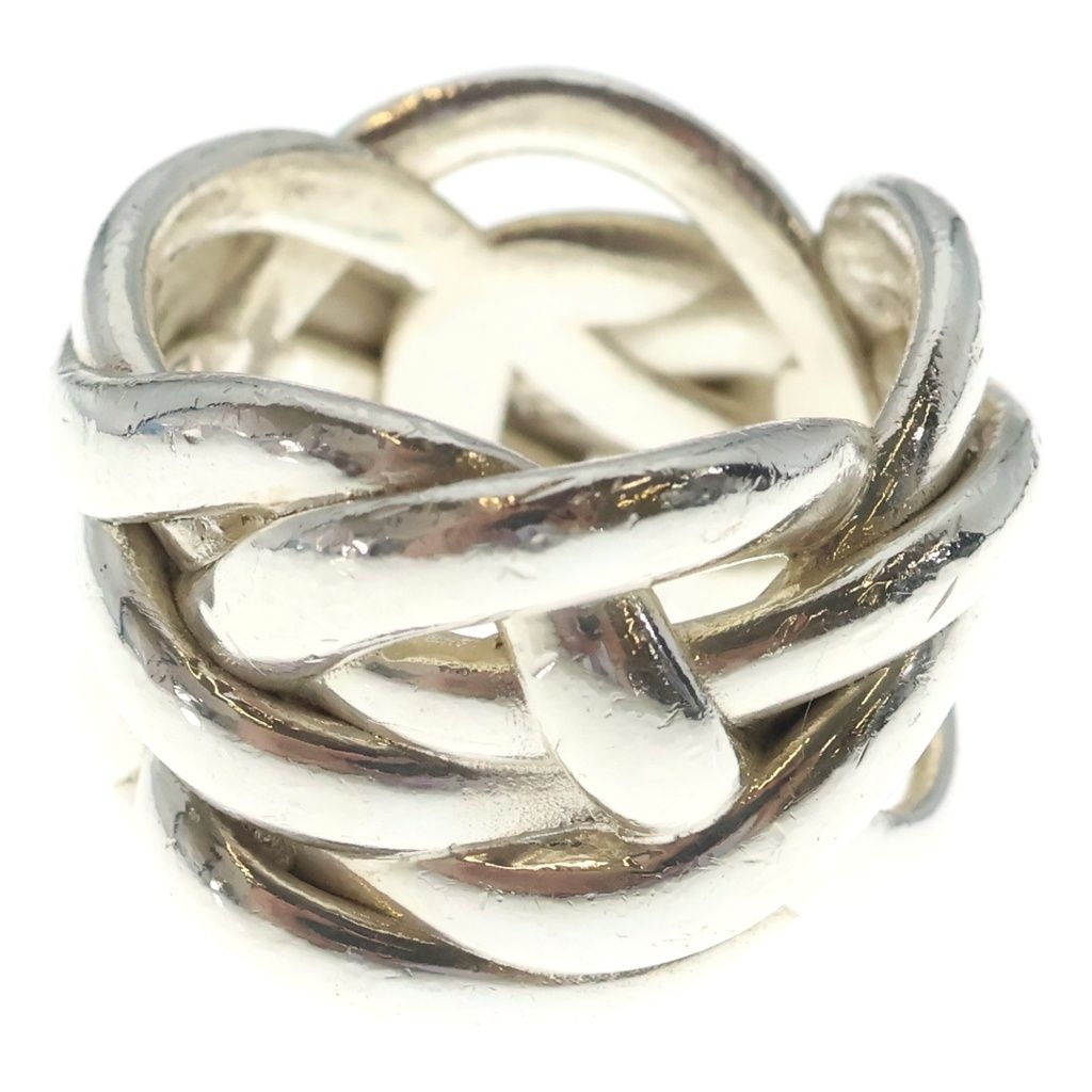 Bottega Veneta Tone Ring Silver — view 2