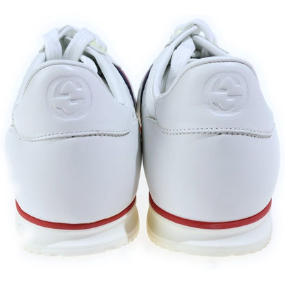 Gucci Micro Guccissima Side Line Low-Top Sneakers Leather White — view 3