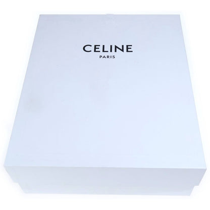 Celine Block Sneakers Thick Sole Low Cut Leather White — view 7