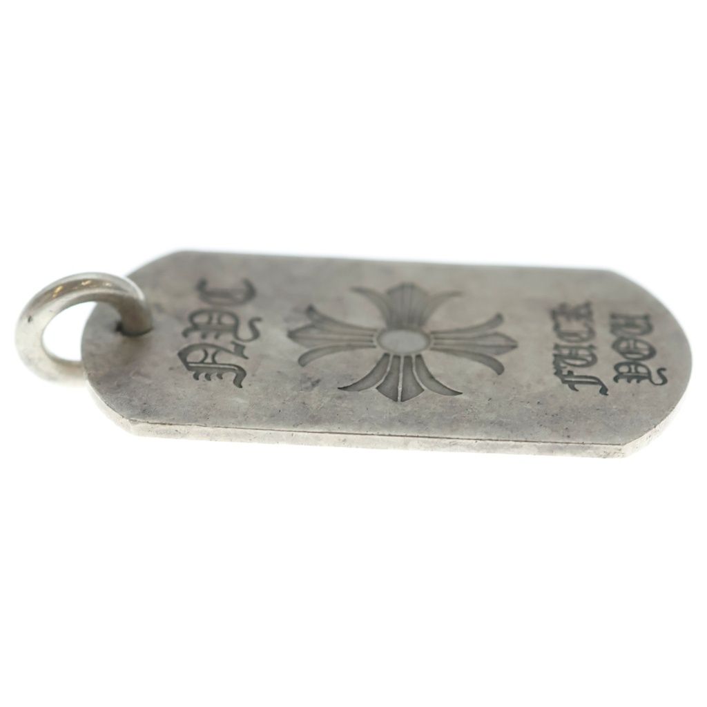 Chrome Hearts Nyc Limited Fck You CH Plus Dog Tag Large Pendant Silver — view 4