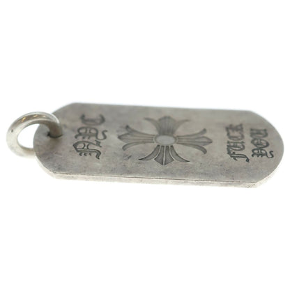 Chrome Hearts Nyc Limited Fck You CH Plus Dog Tag Large Pendant Silver — view 4