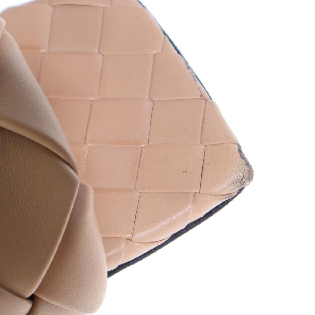 Bottega Veneta Lido Flat Sandals Intrecciato Beige — view 6