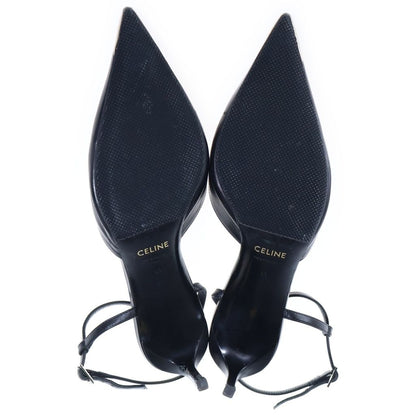 Celine Strap Heels Pumps Black — view 5