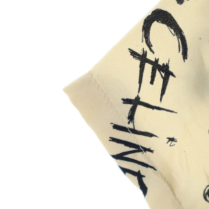 Celine Triomphe Graphic Logo Hoodie Pullover Brown Silk — view 4